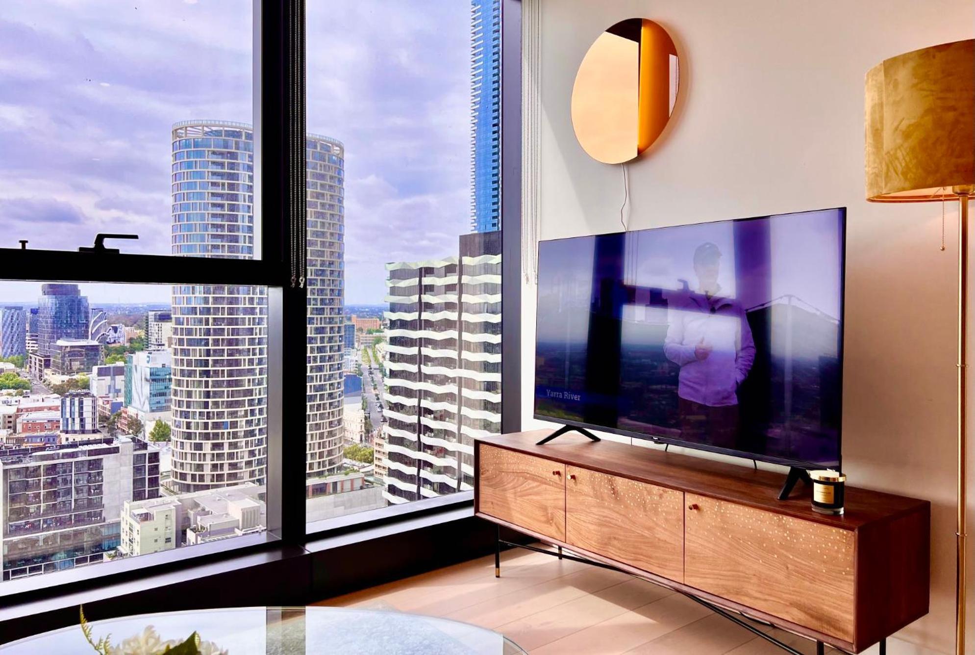 Highrise View 1King1Queen 2Baths Melbourne Eksteriør bilde
