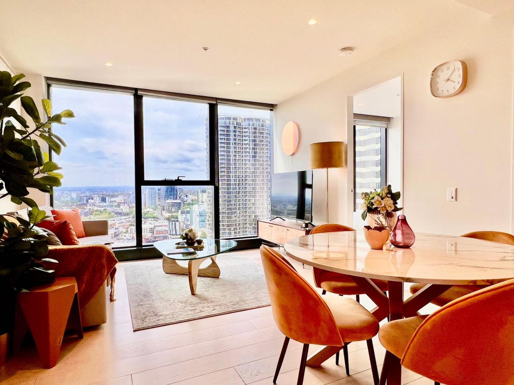 Highrise View 1King1Queen 2Baths Melbourne Eksteriør bilde